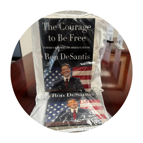 Ron DeSantis "The Courage fo Be Free" Signed Copy
