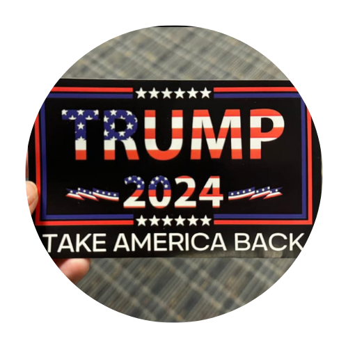 Trump 2024 Stickers